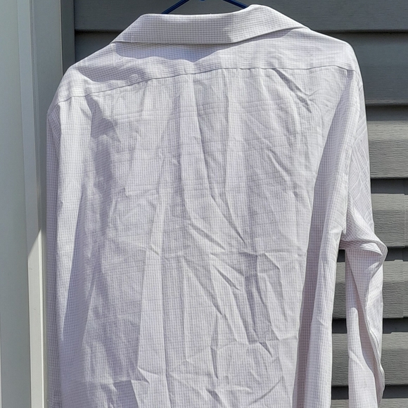 Calvin Klein Mens  White Button-Up Shirt - Picture 4 of 5